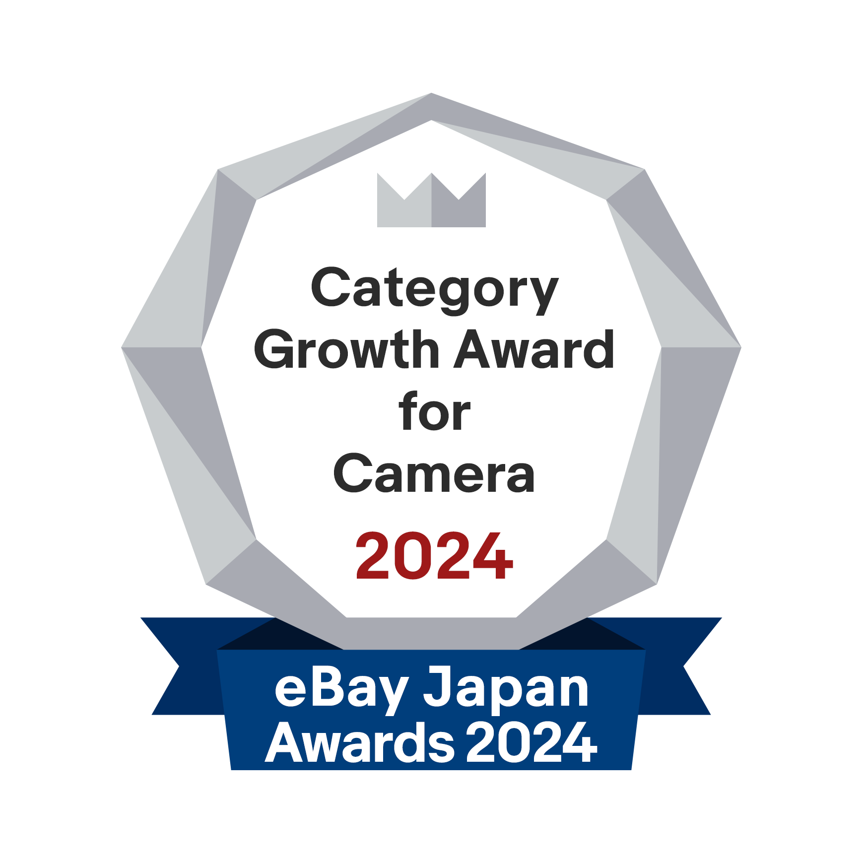 エンブレム：Category Growth Award for Camera 2024