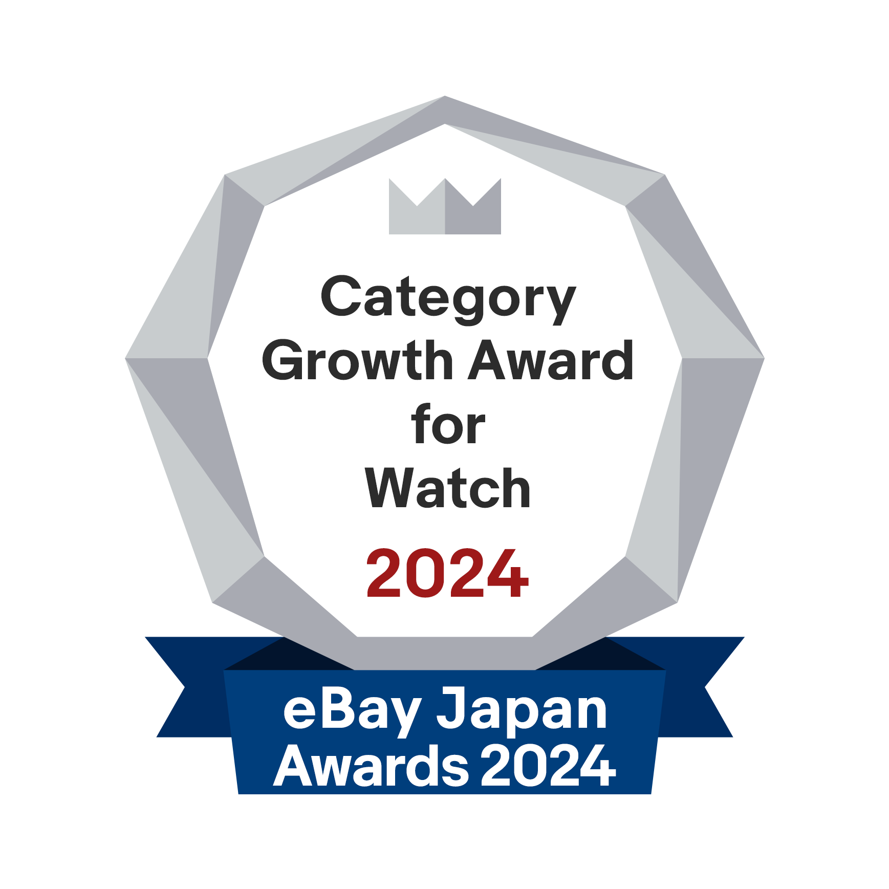 エンブレム：Category Growth Award for Watch 2024